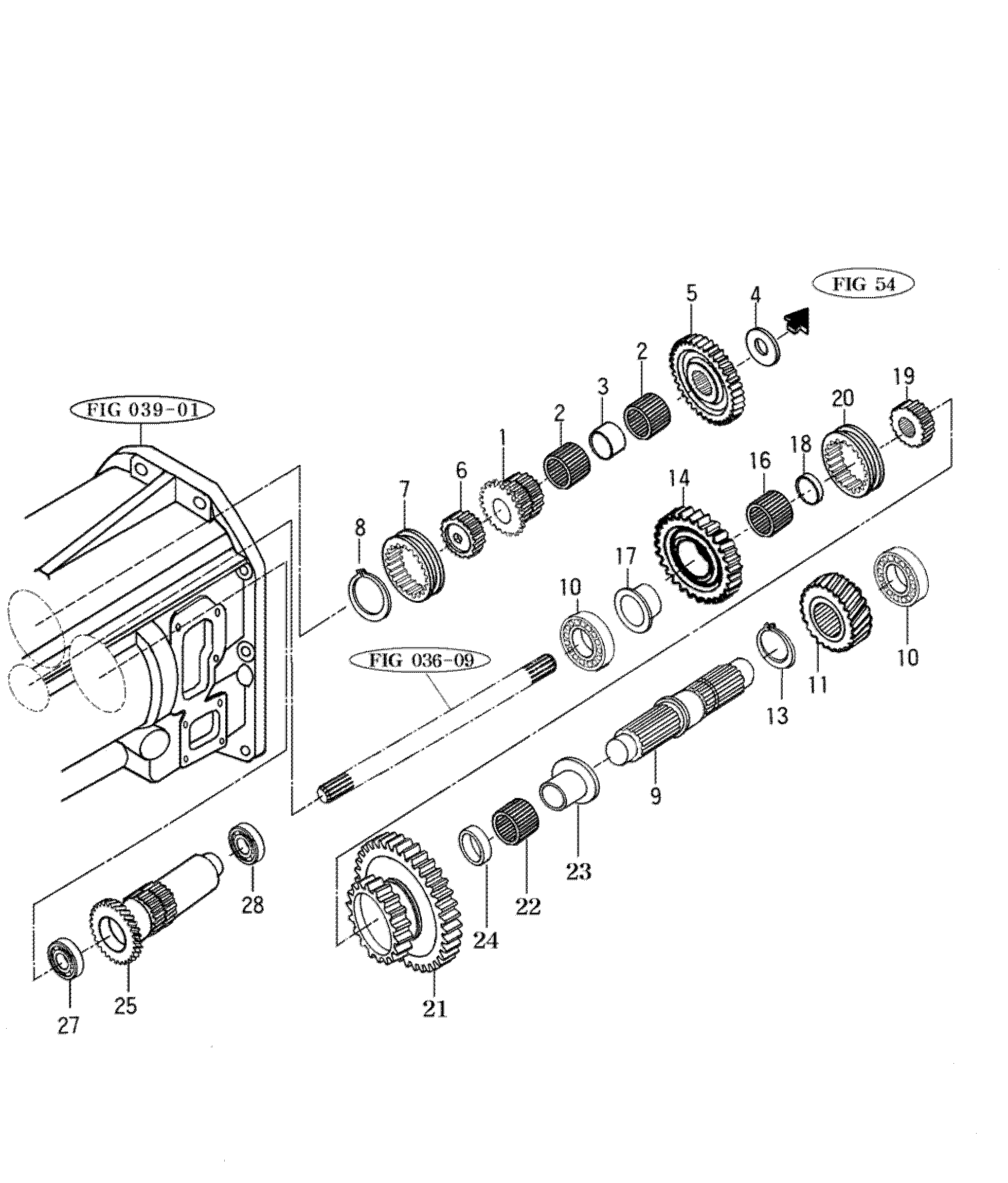044 - SUB CHANGE GEARS