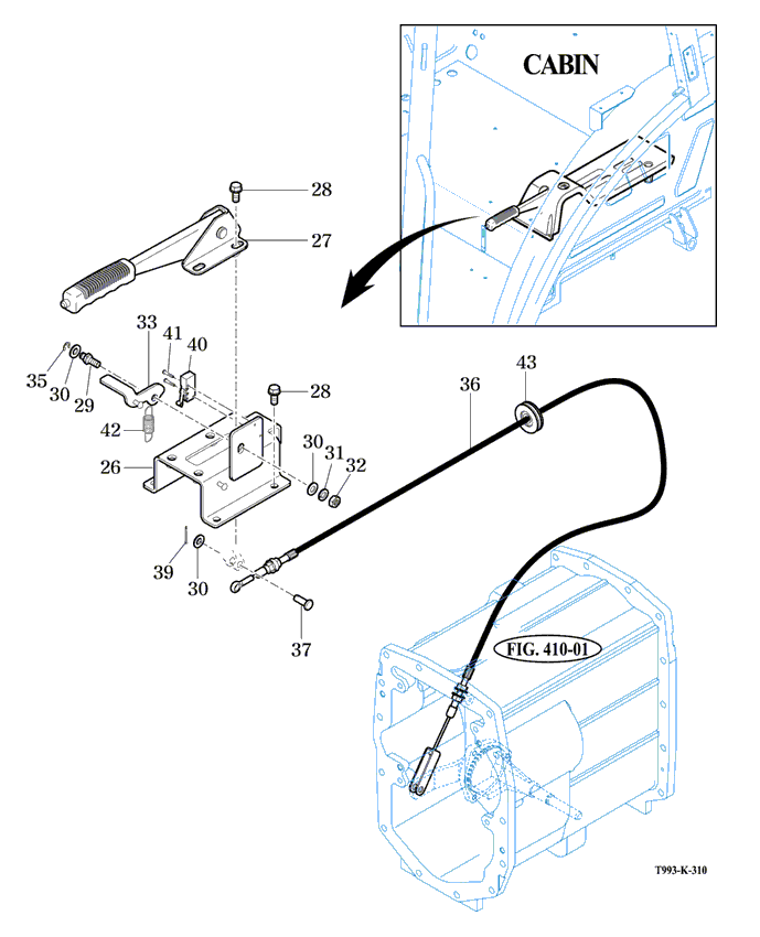 310 - HAND BRAKE SUB