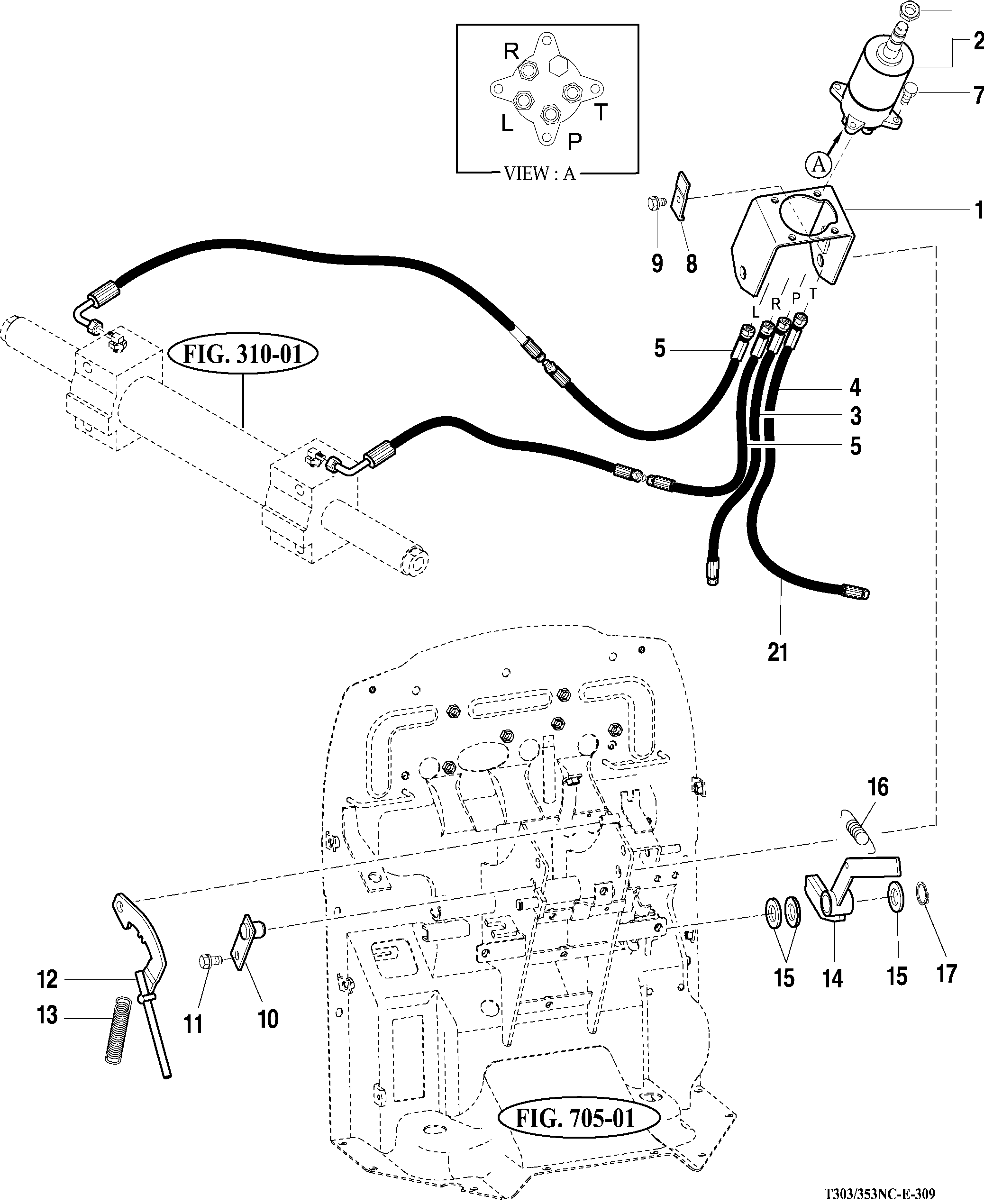 309 - STEERING VALVE & TILT