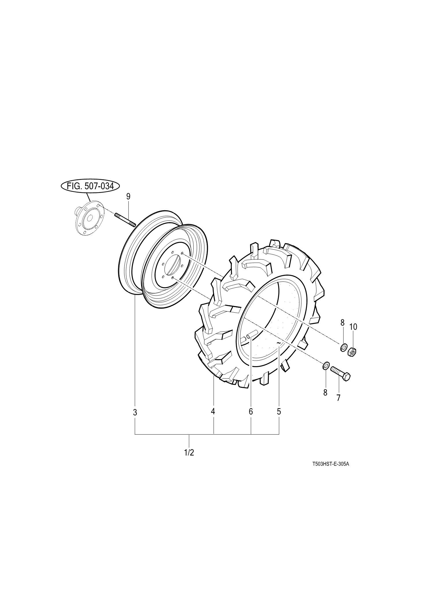 305A - FRONT WHEEL