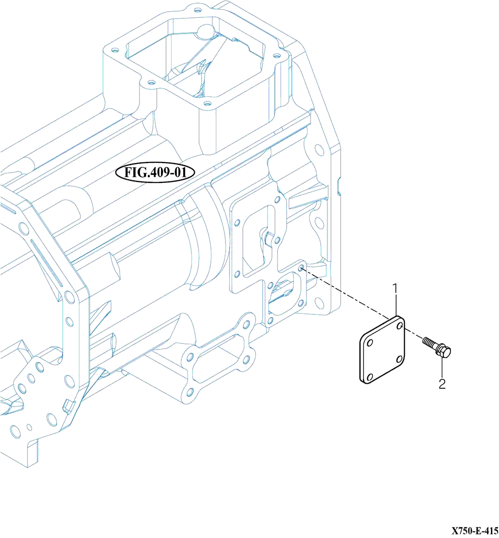 415 - 4WD CHANGE LEVER