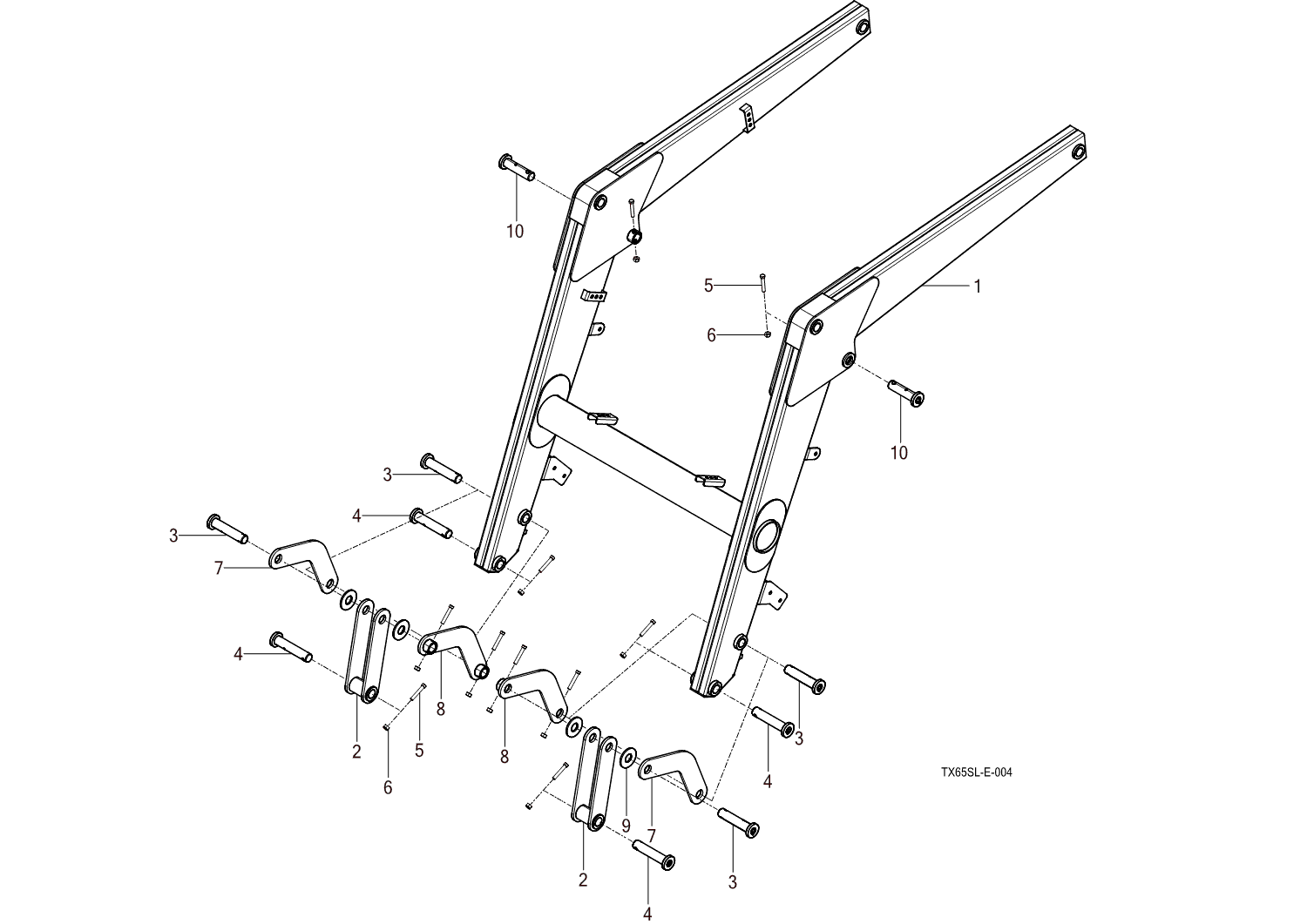 004 - BOOM ASSEMBLY