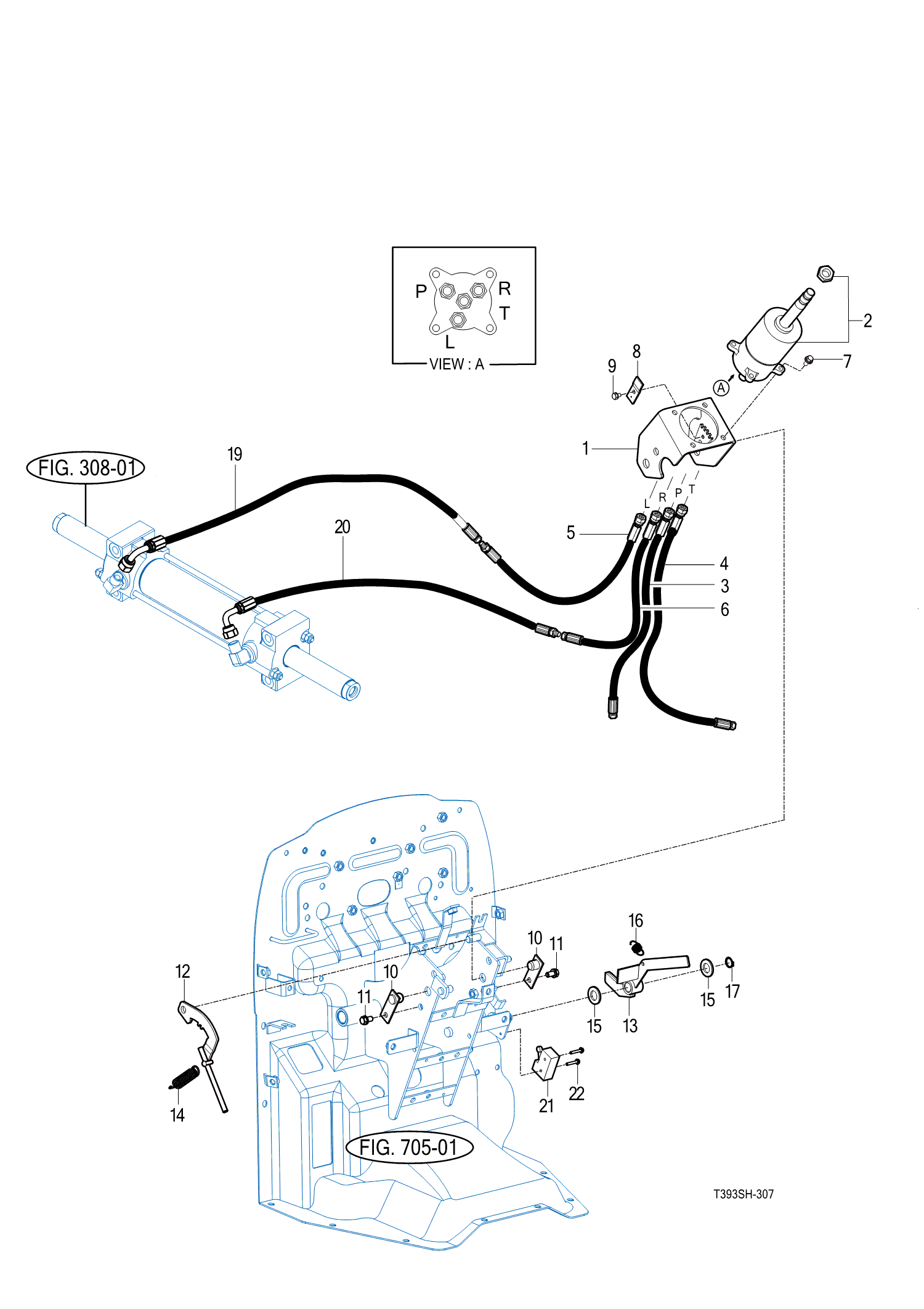 307 - STEERING VALVE & TILT