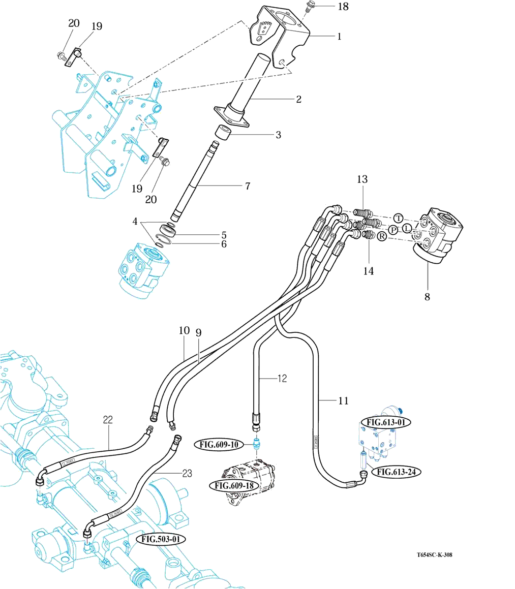 308 - POWER STEERING VALVE