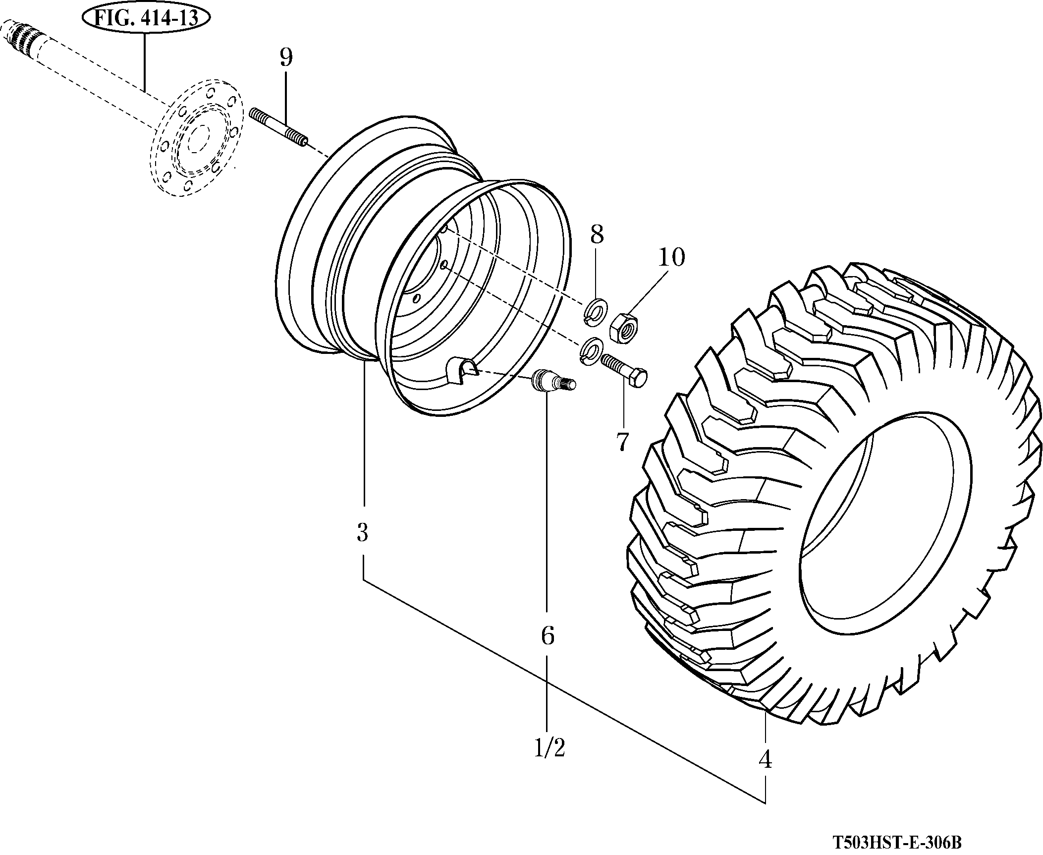 306B - REAR WHEEL
