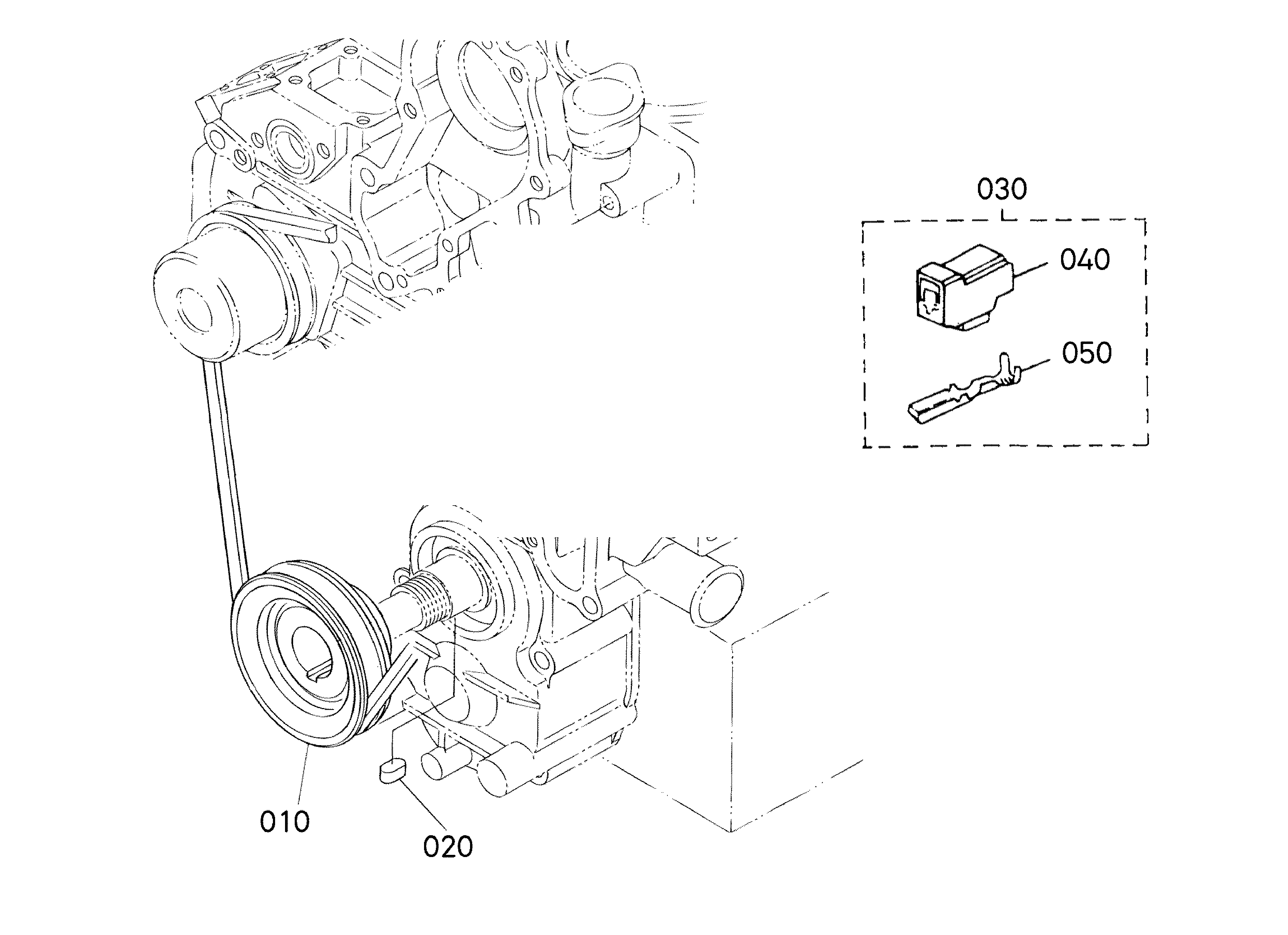 402 - FAN DRIVE PULLEY