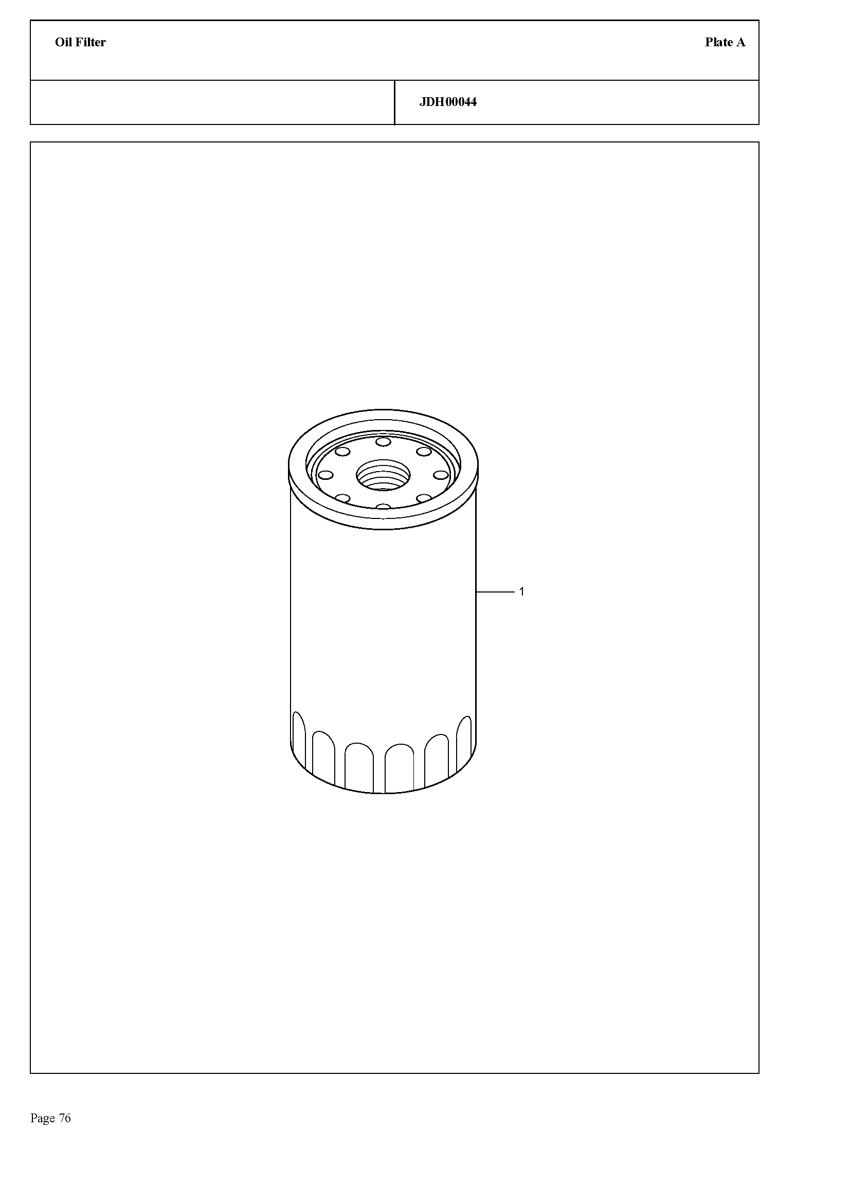 130 - OIL FILTER