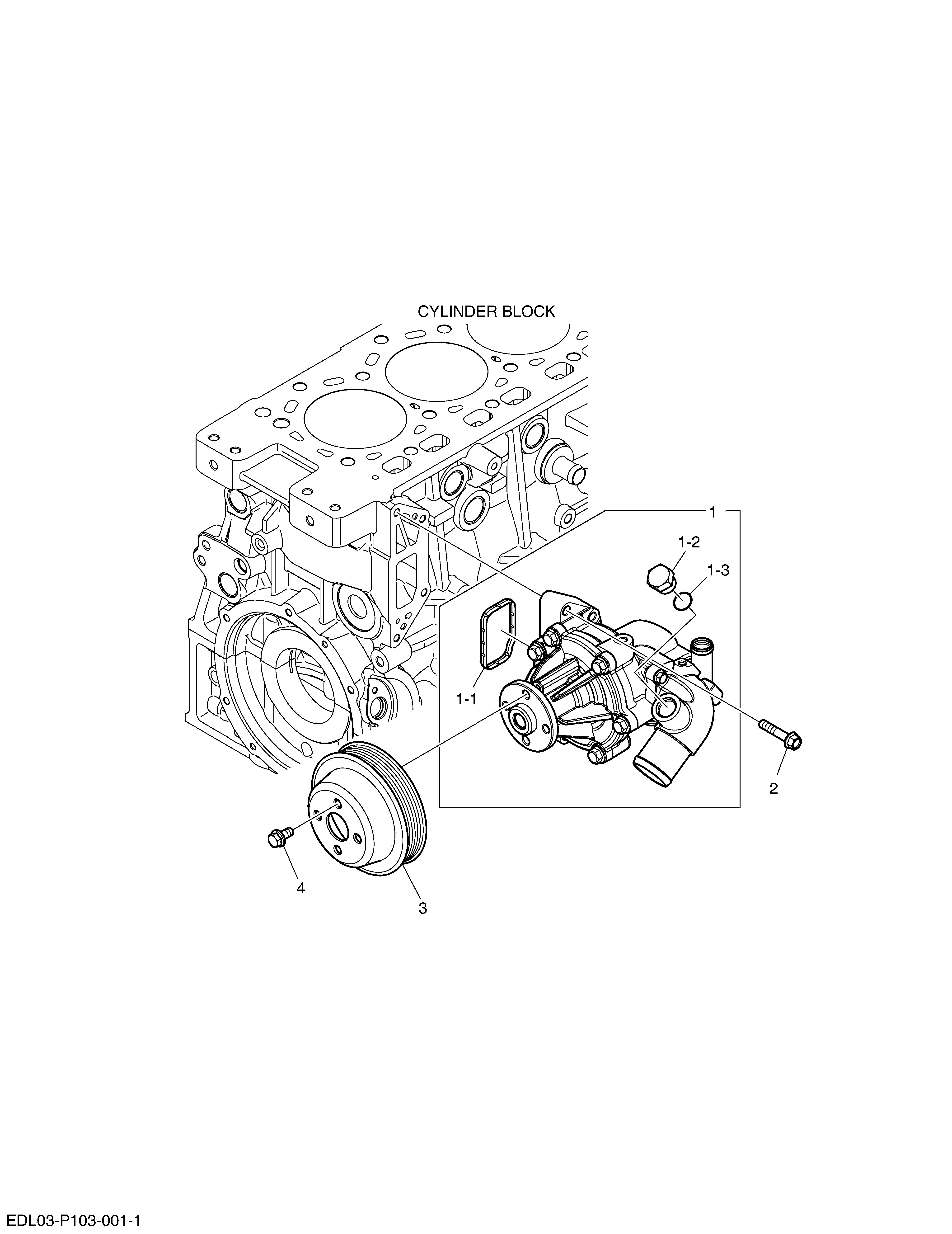 103 - WATER PUMP