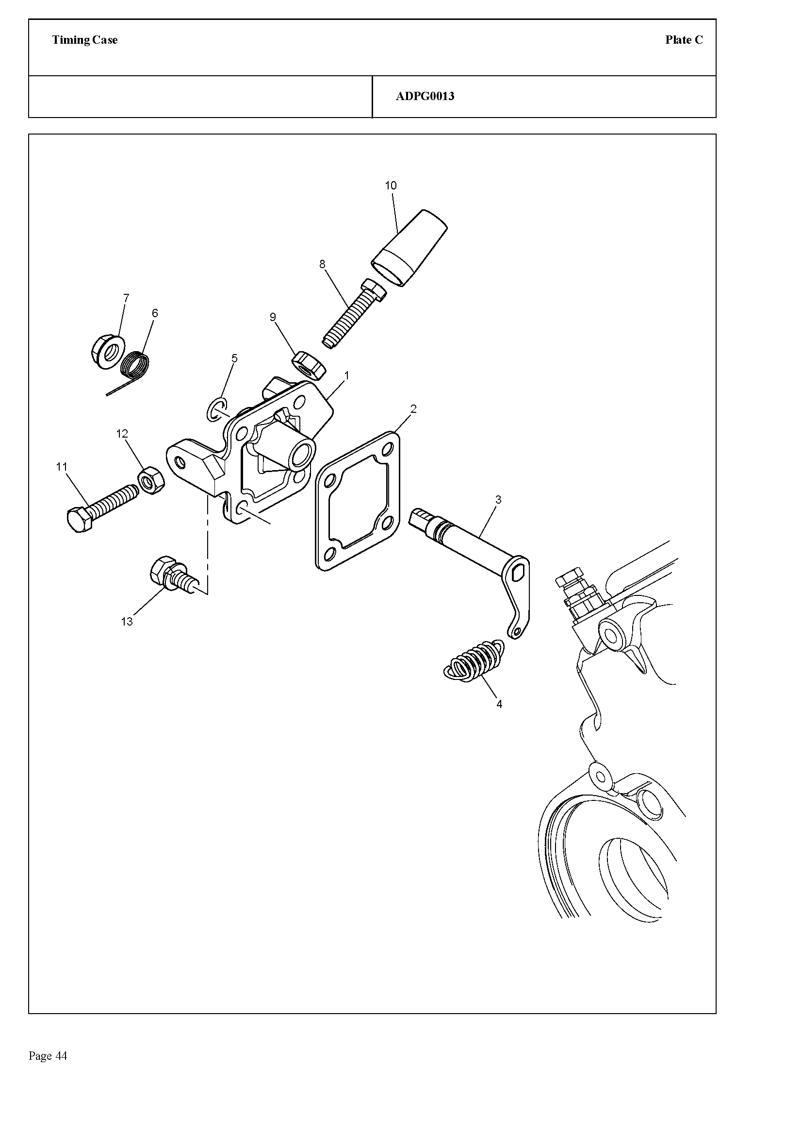 109-2 - TIMING CASE