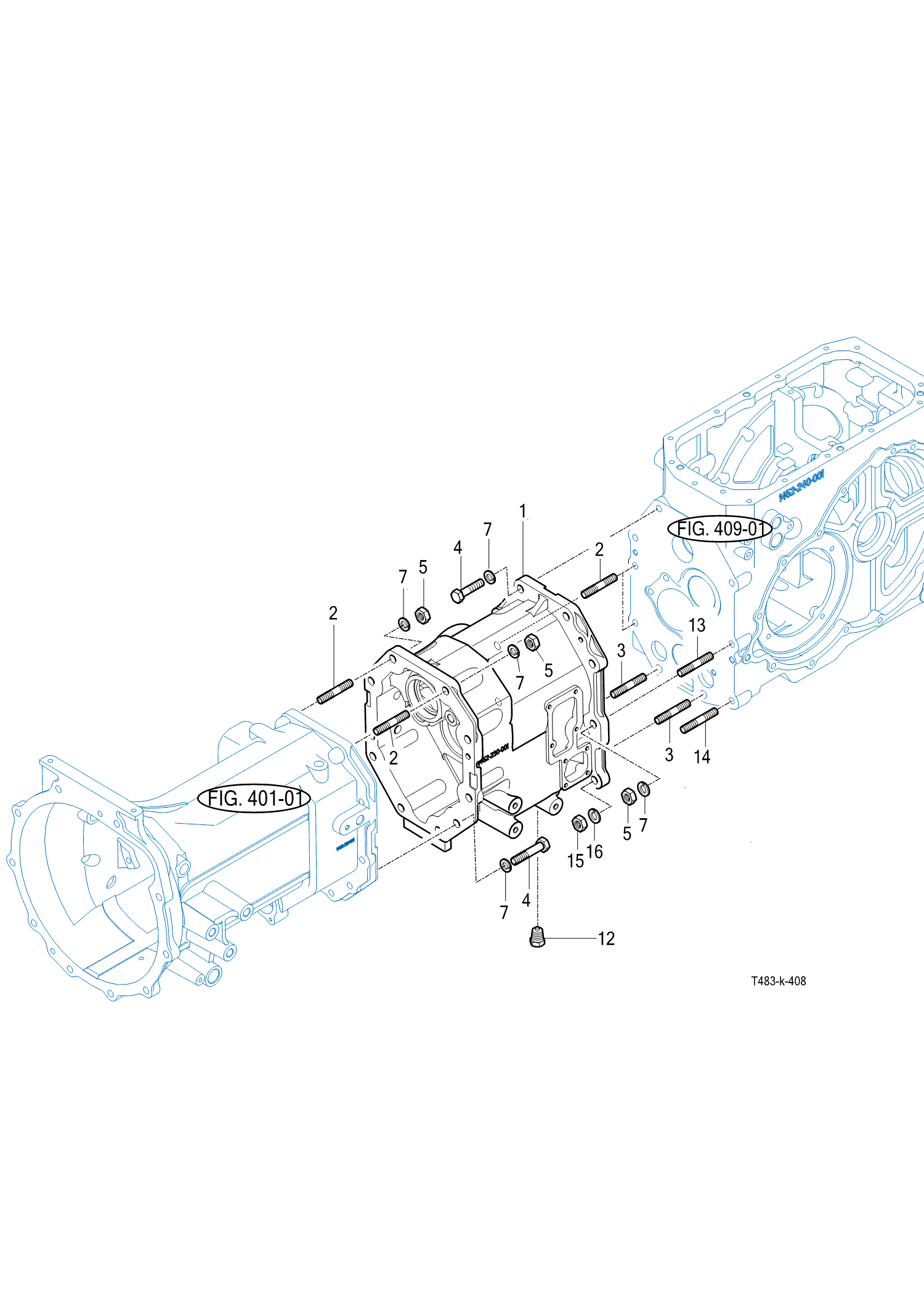 408 - TRANSMISSION MID CASE