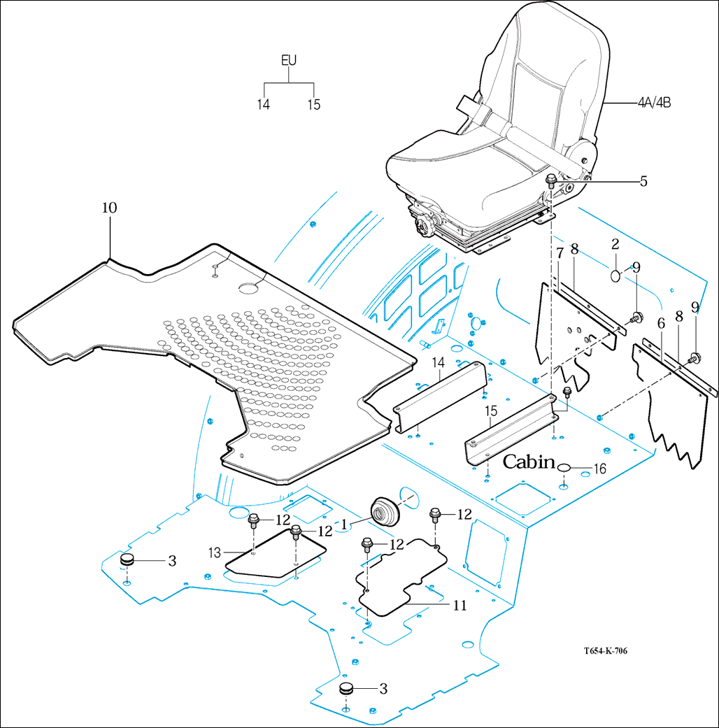 706 - SEAT & MAT