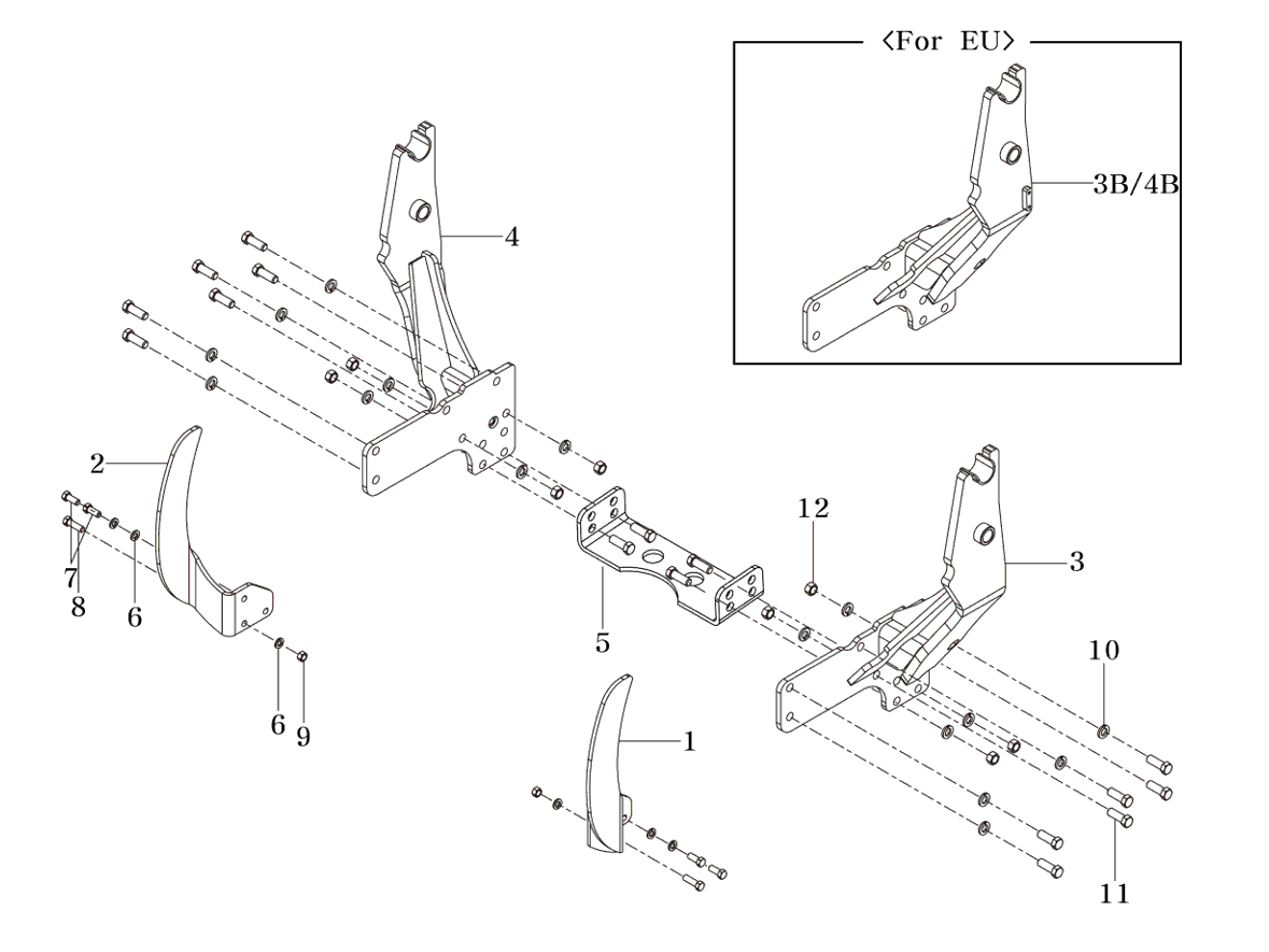 003 - MOUNTING FRAME ASS'Y (2022-05-01 ~) 003 - MOUNTING FRAME ASS'Y (2022-05-01 ~)