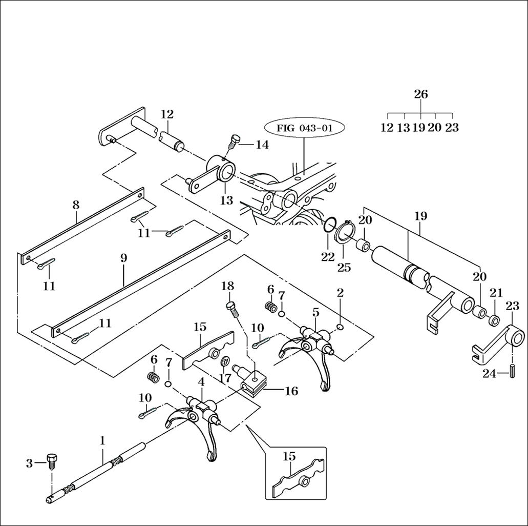 052 - PTO CHANGE LINKAGE