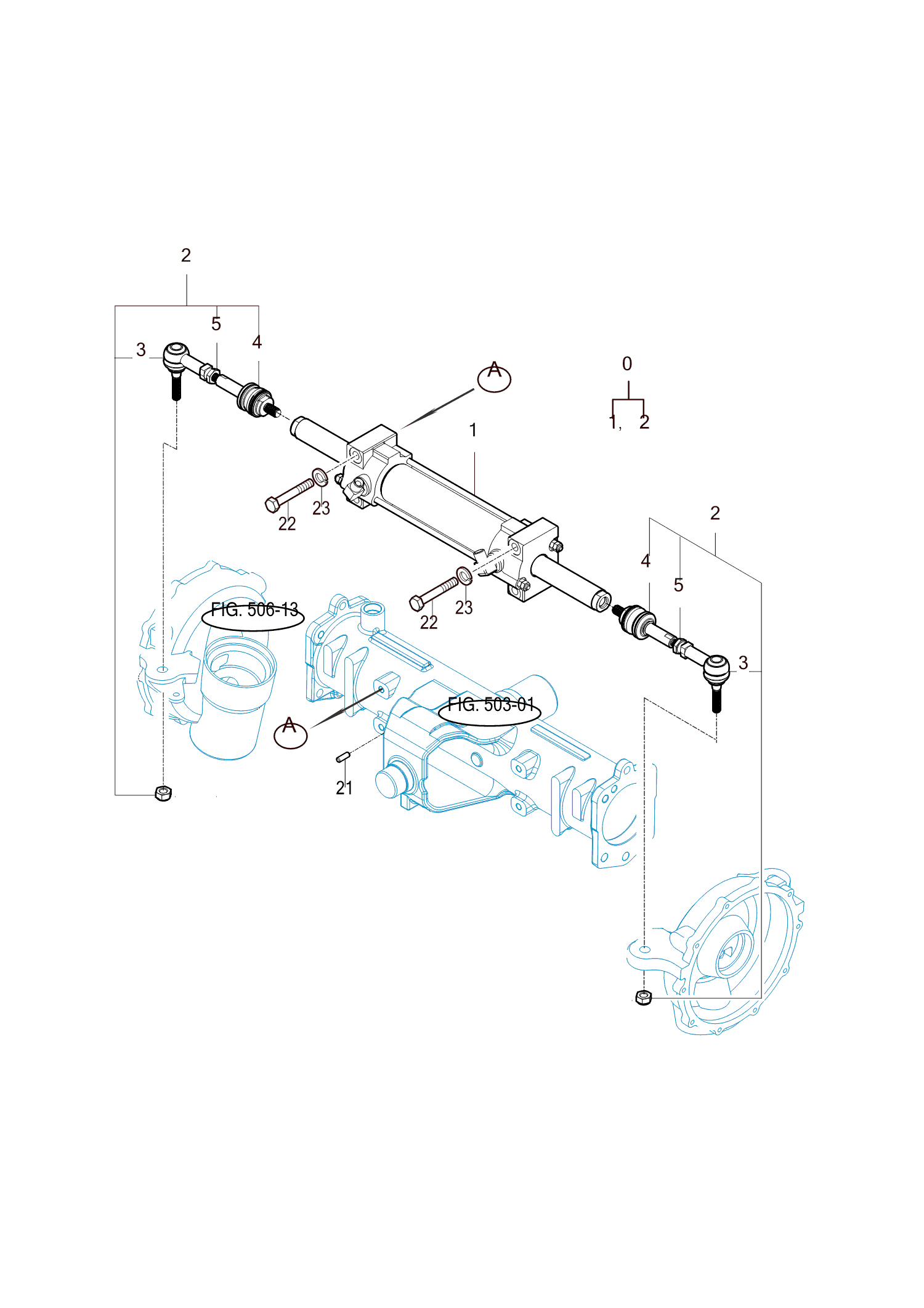 309 - POWER STEERING CYLINDER (2020-10-10 ~)