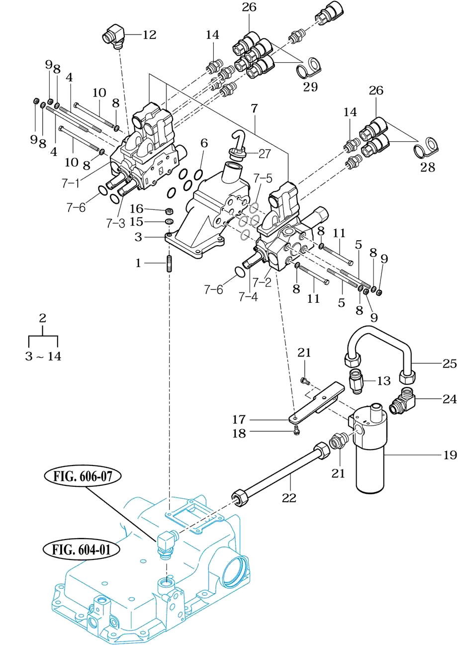 607 - AUX VALVE & FILTER SUB