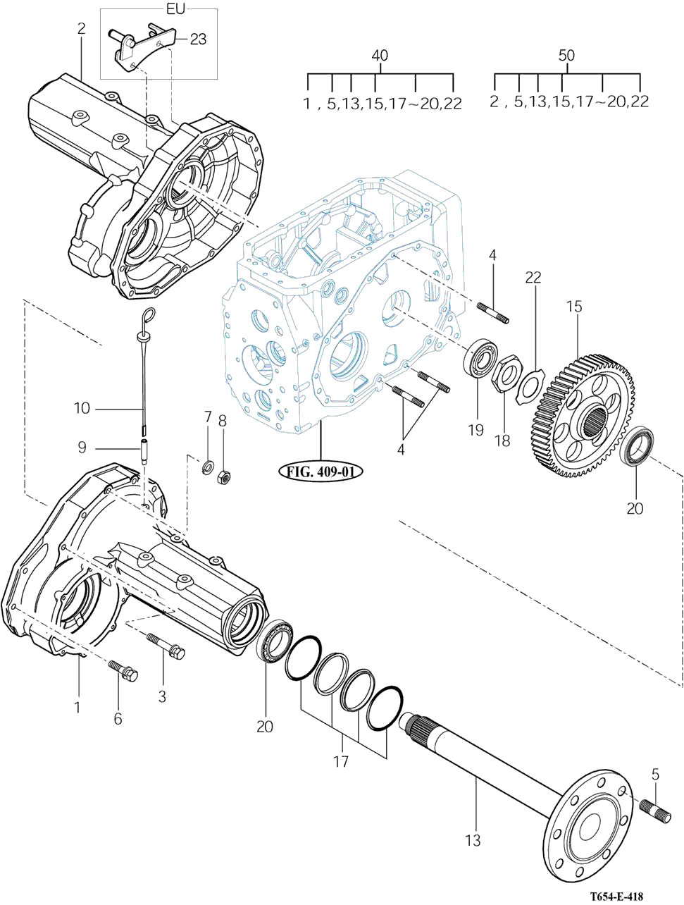 418 - REAR AXLE HOUSING