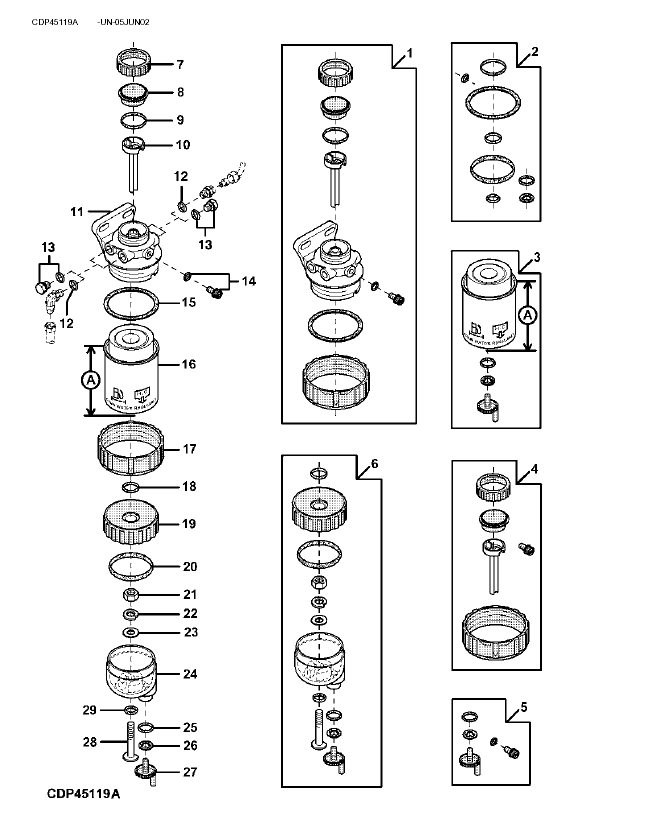 135 - FINAL FUEL FILTER