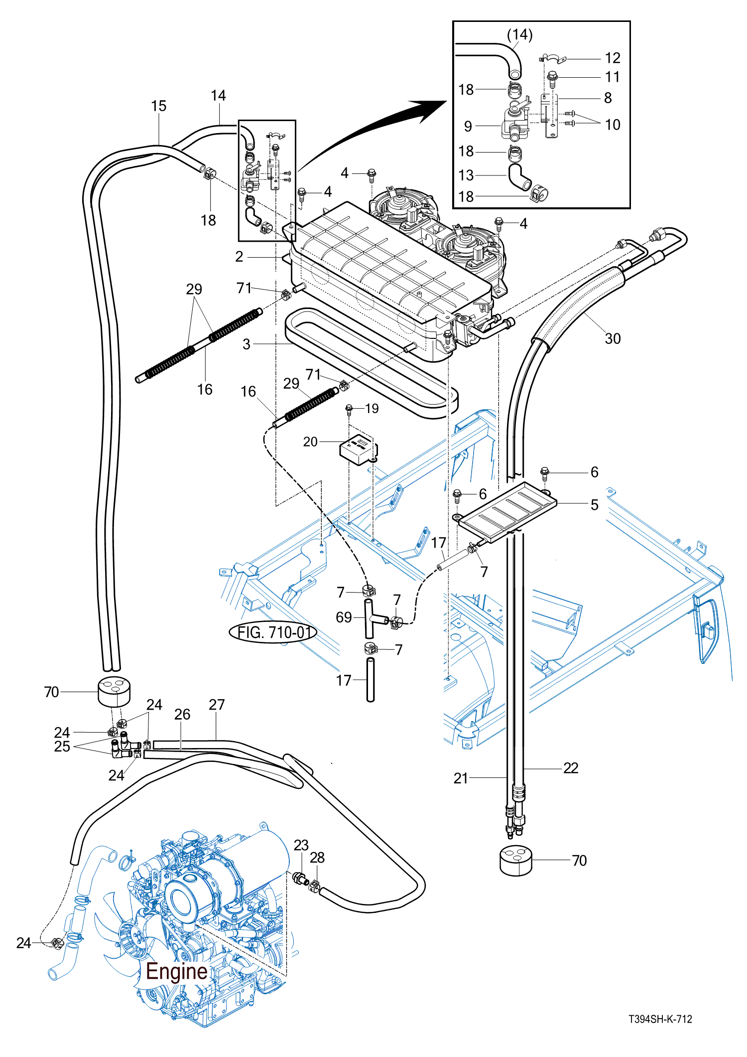 712-1 - HEATER & AIR-CON