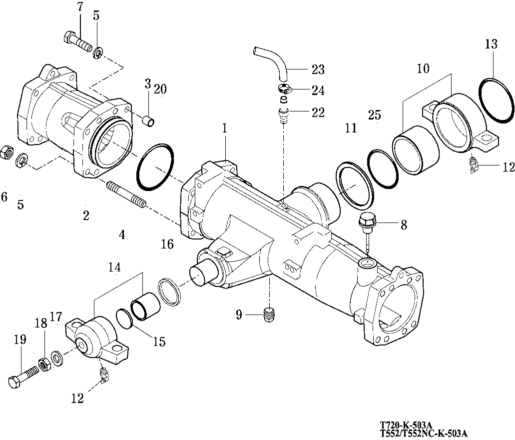 503 - FRONT AXLE HOUSING
