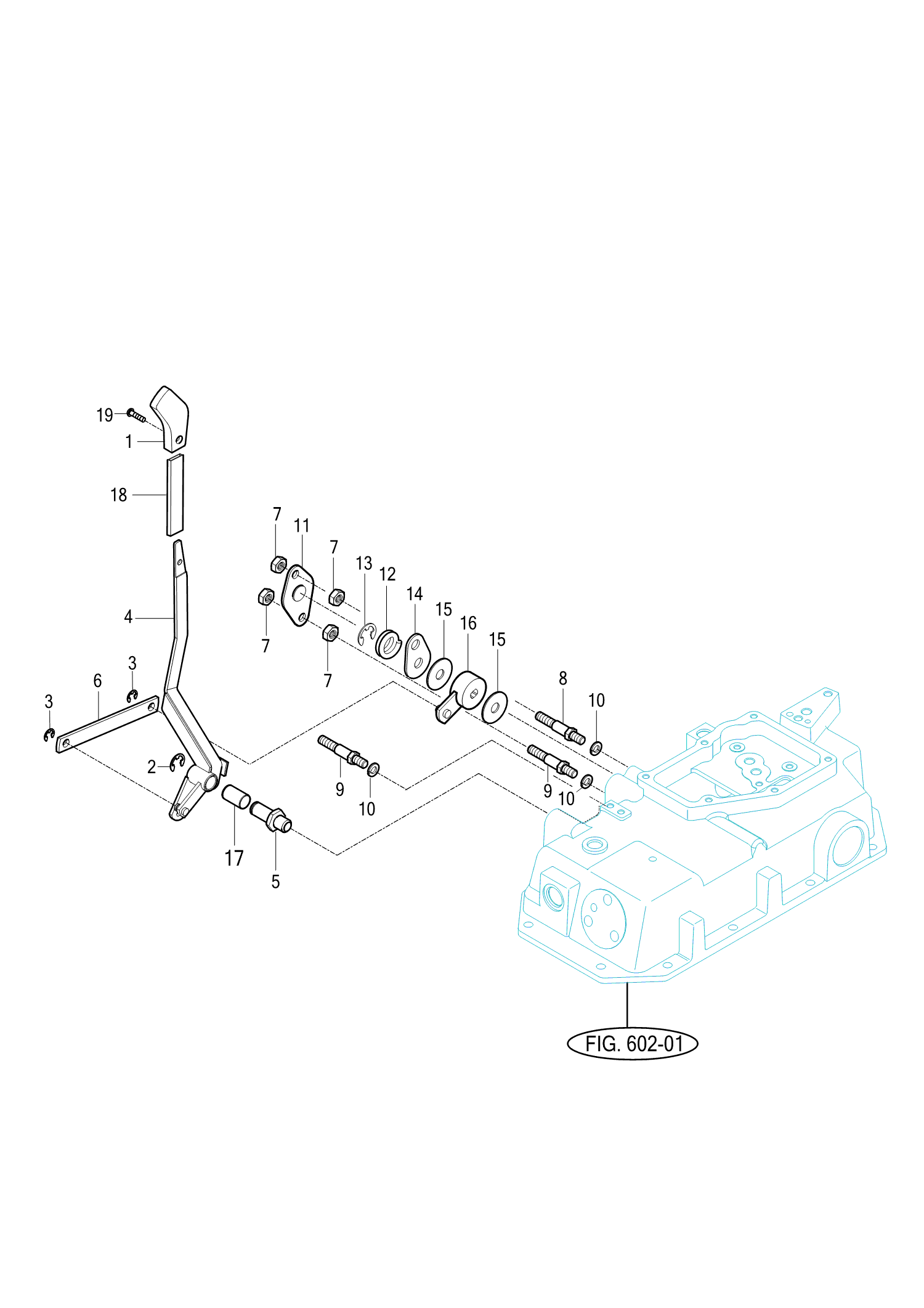 608 - POSITION LEVER