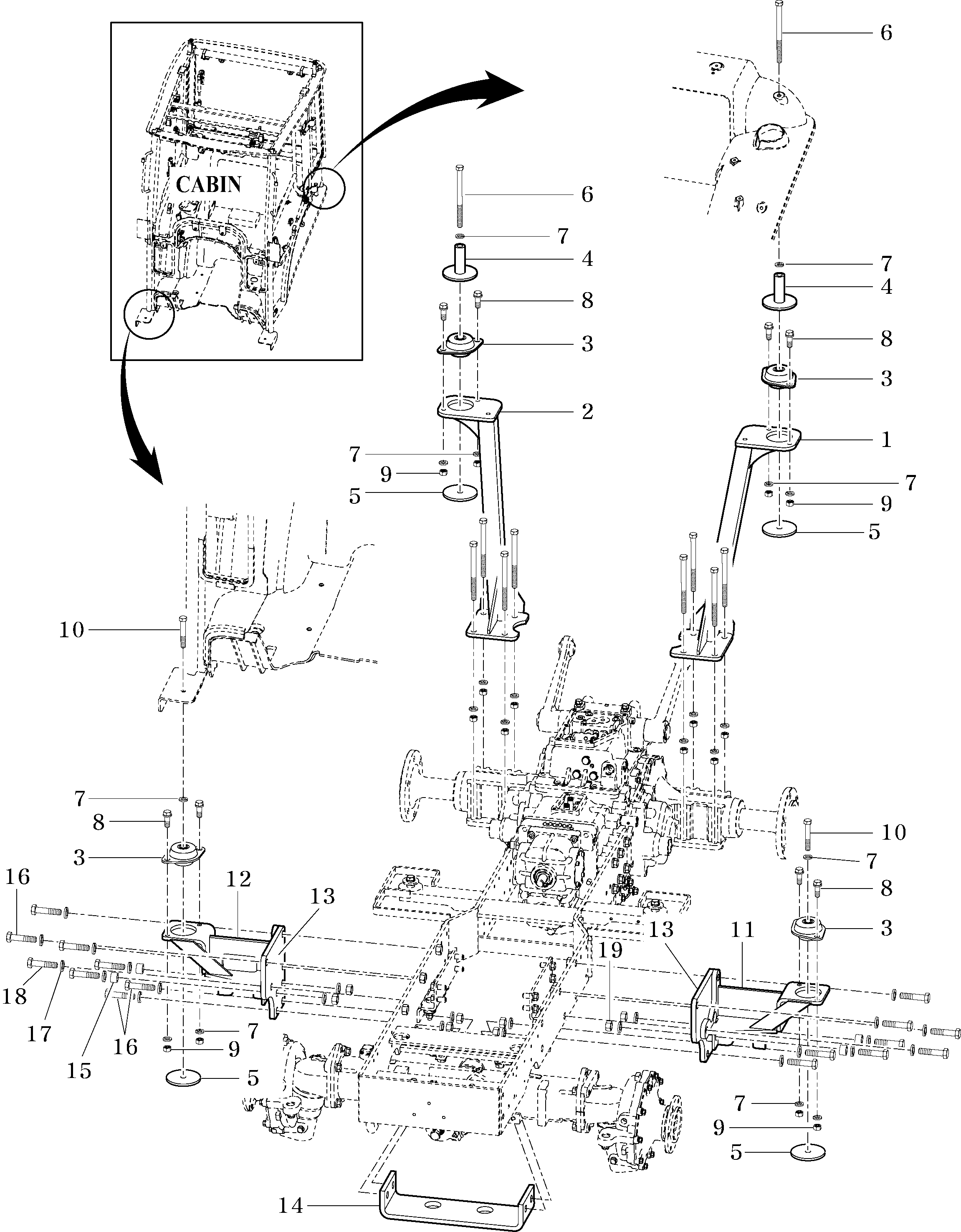 706 - FRONT & REAR MOUNTING
