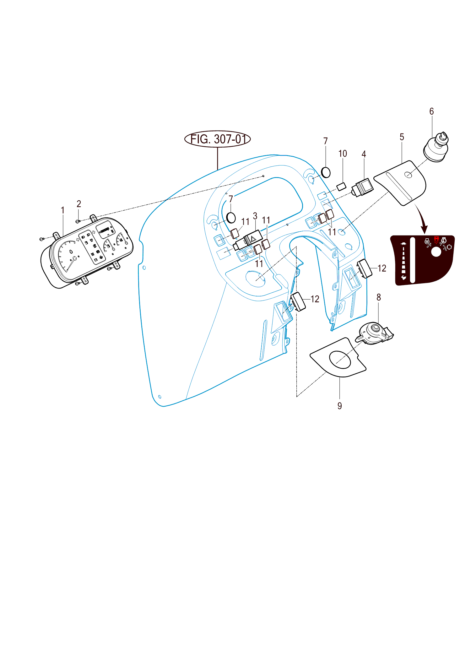 803 - INSTRUMENT PANEL 803 - INSTRUMENT PANEL