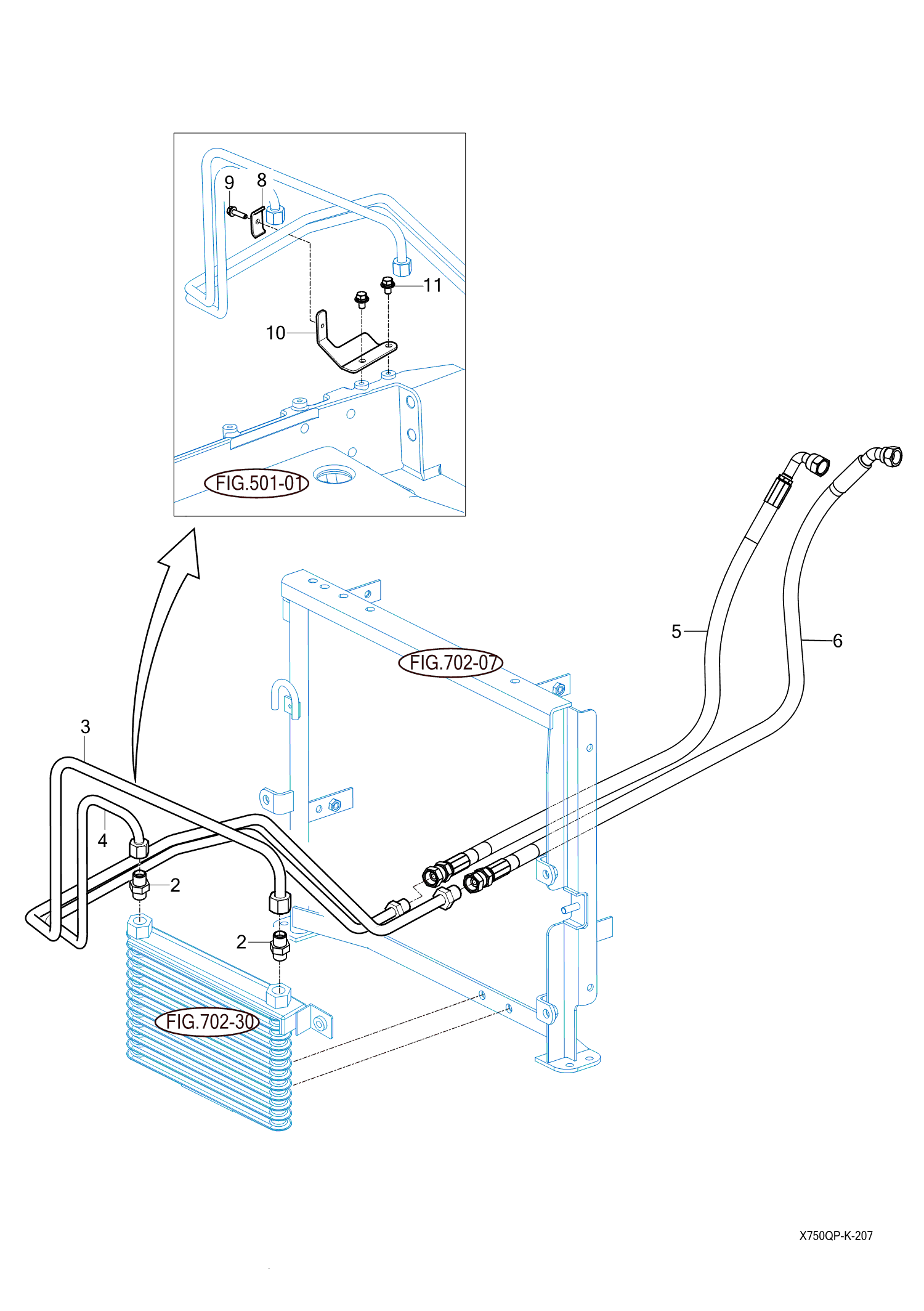 206 - OIL COOLER