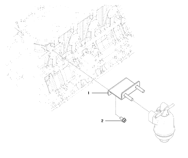 135 - FUEL FILTER BRACKET ASS'Y (2022-01-01 ~)