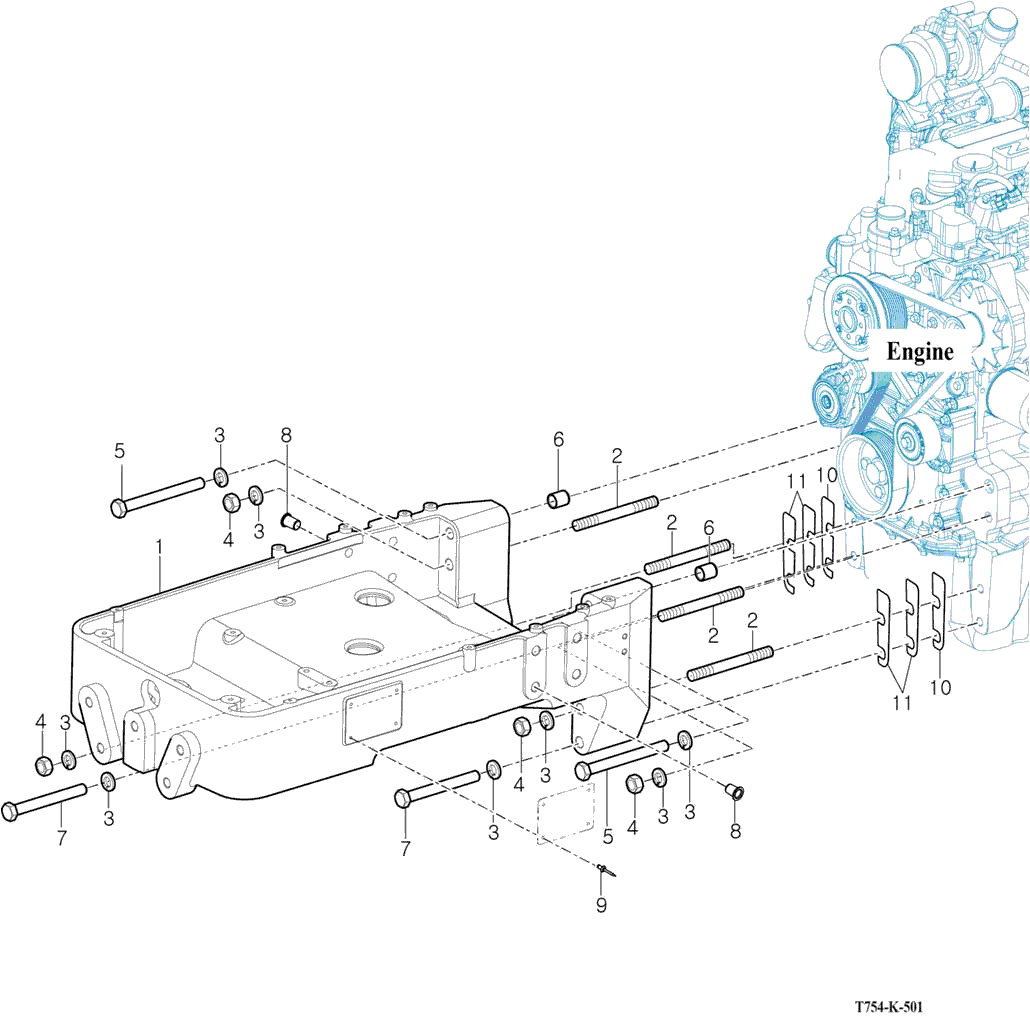 501 - FRONT AXLE SUPPORT