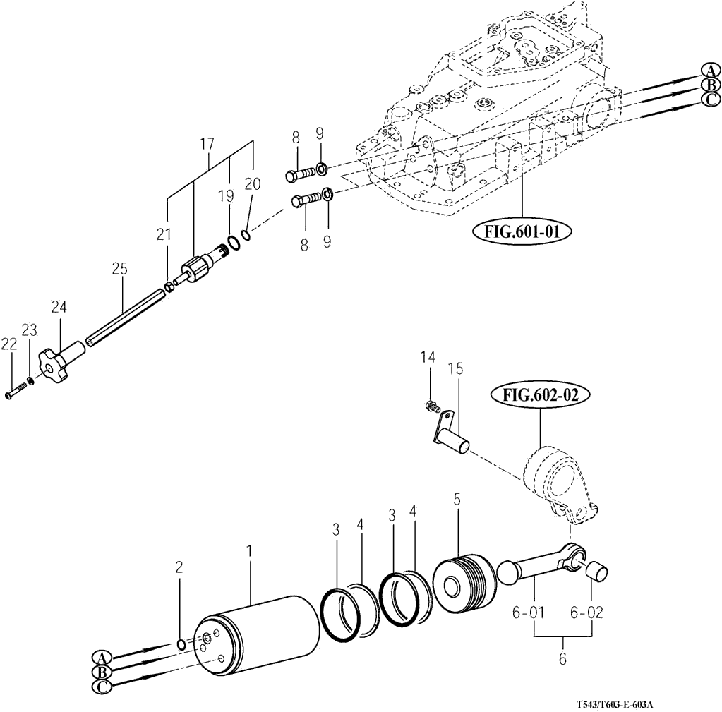 603 - CYLINDER 603 - CYLINDER