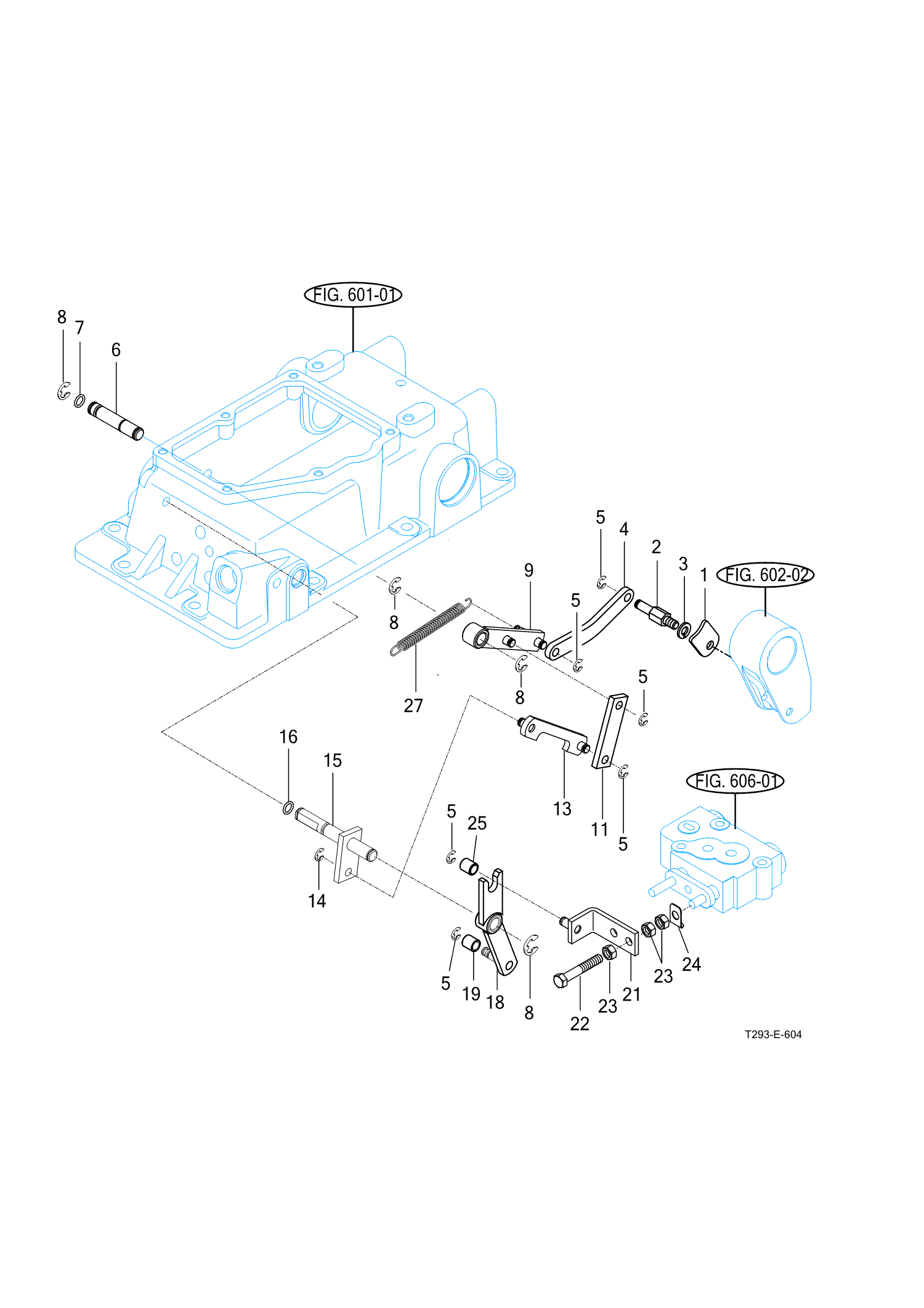 604 - CONTROL VALVE LINKAGE