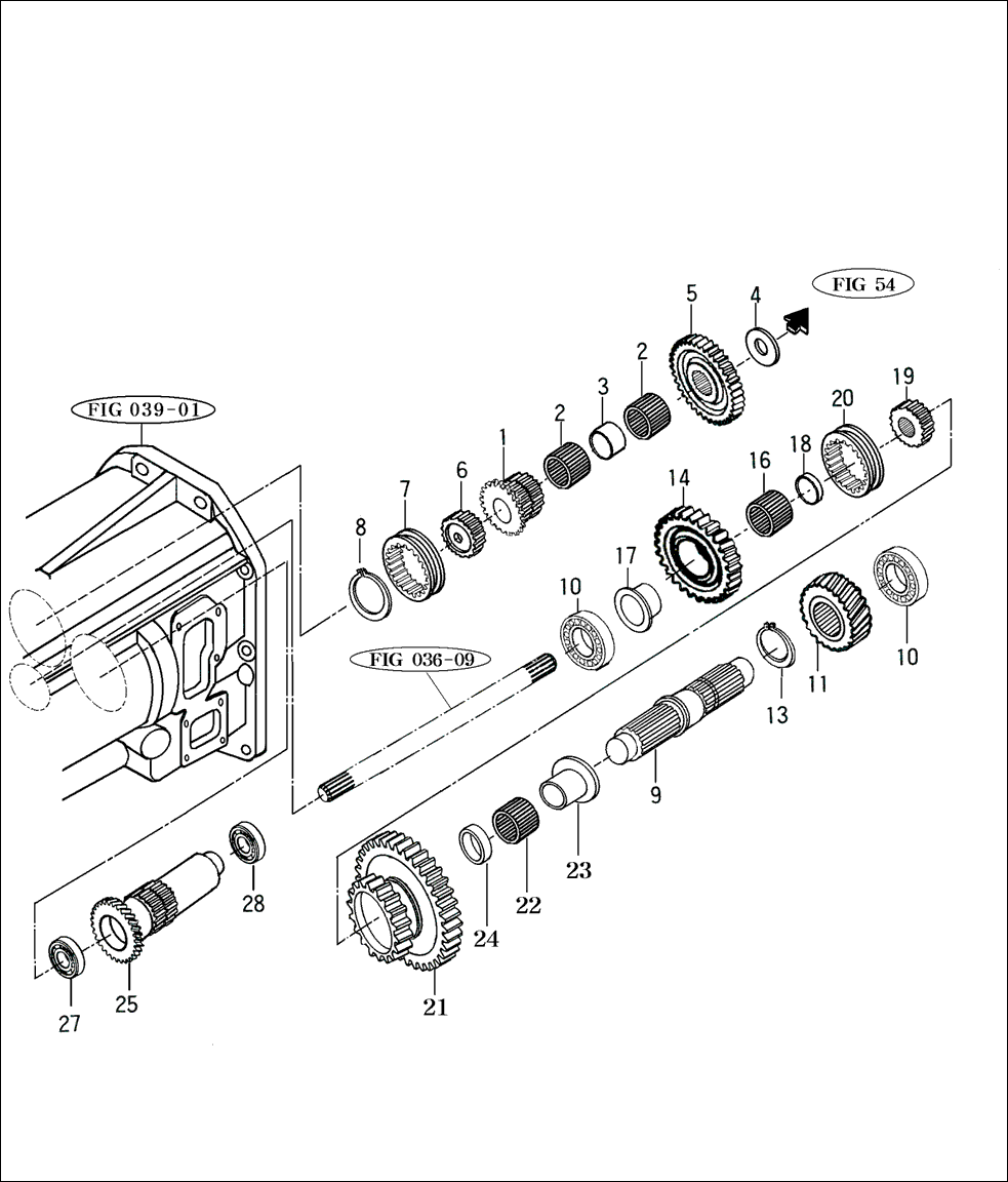 044 - SUB CHANGE GEAR