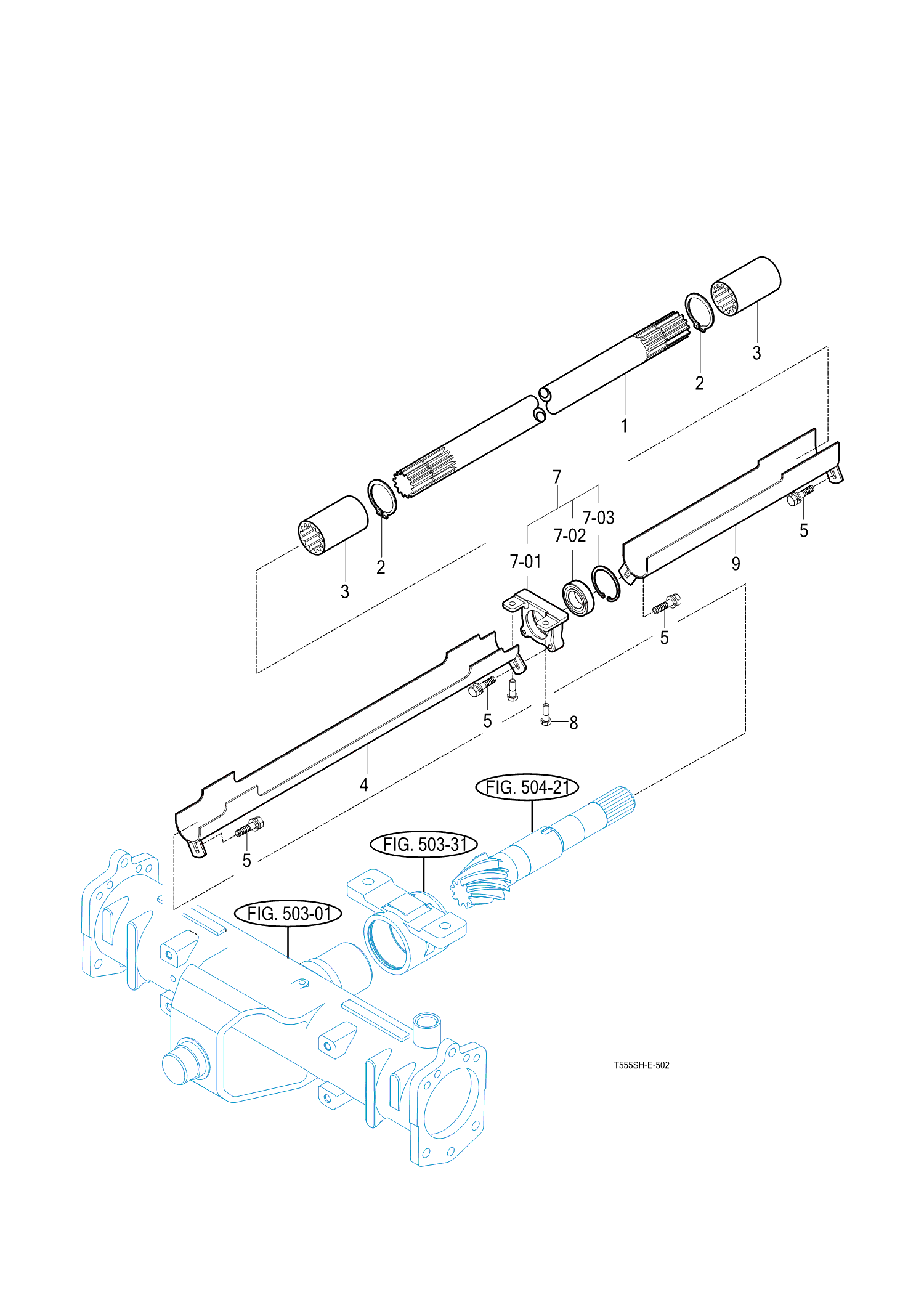 502 - FRONT DRIVE SHAFT (2023-05-01 ~)