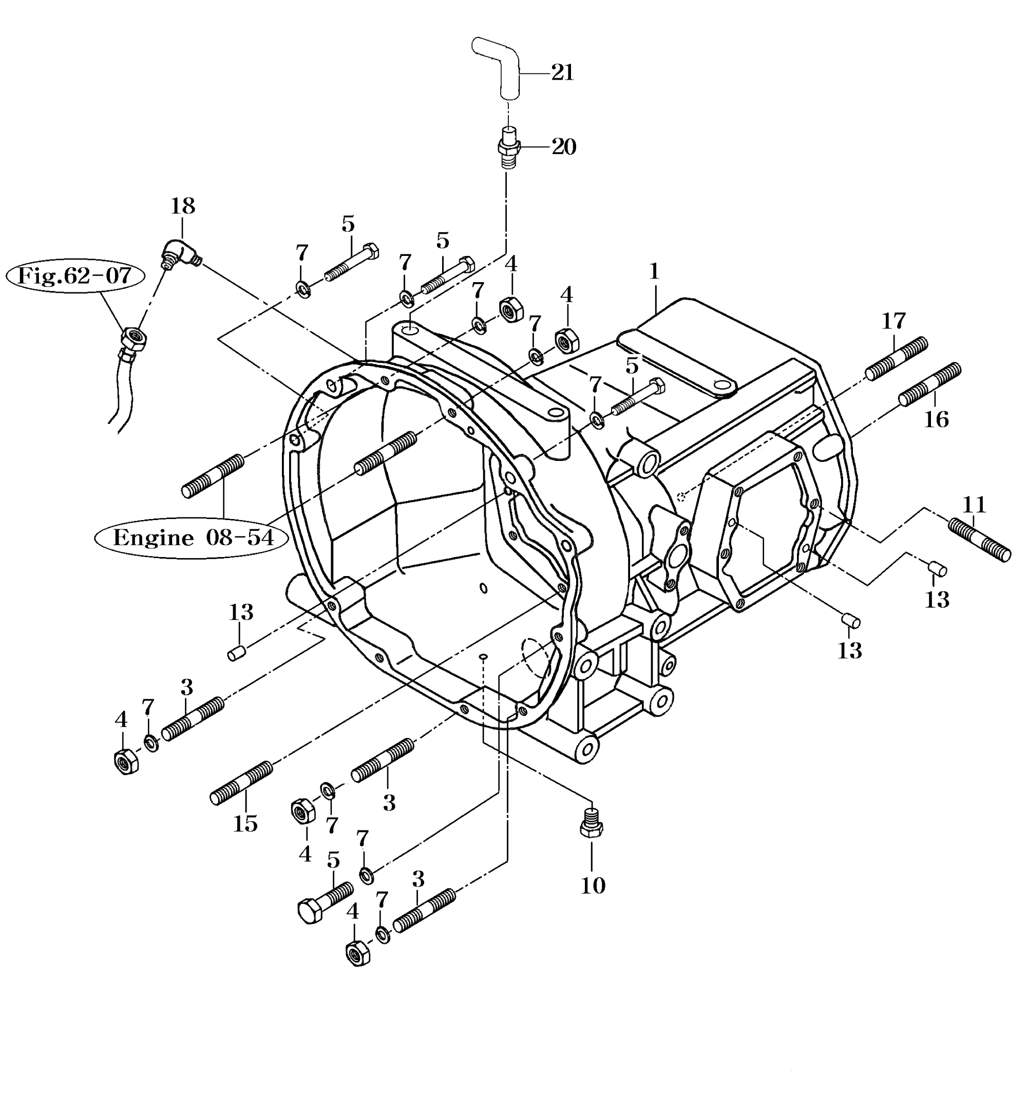 031 - TRANSMISSION FRONT CASE