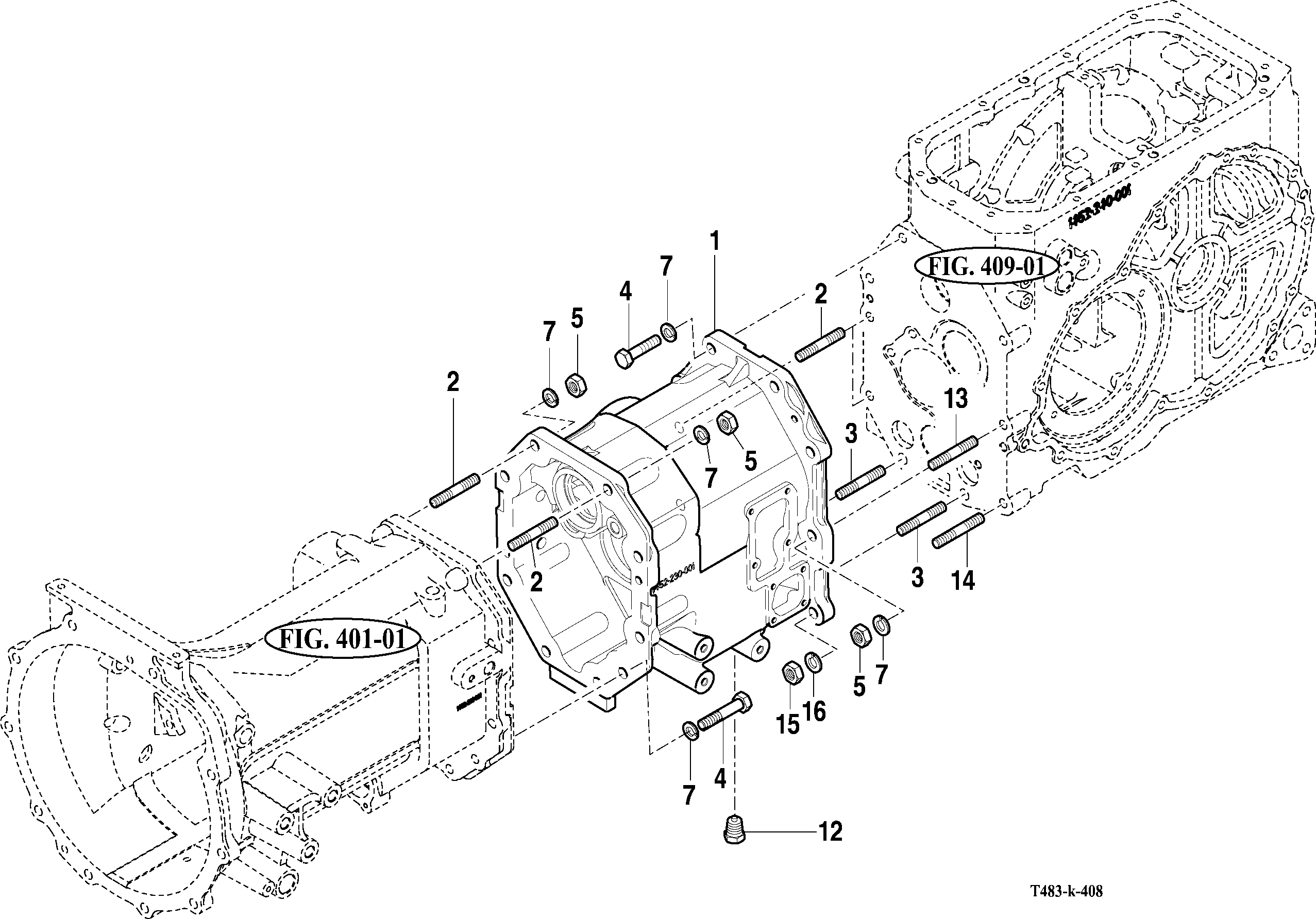 408 - TRANSMISSION MID CASE