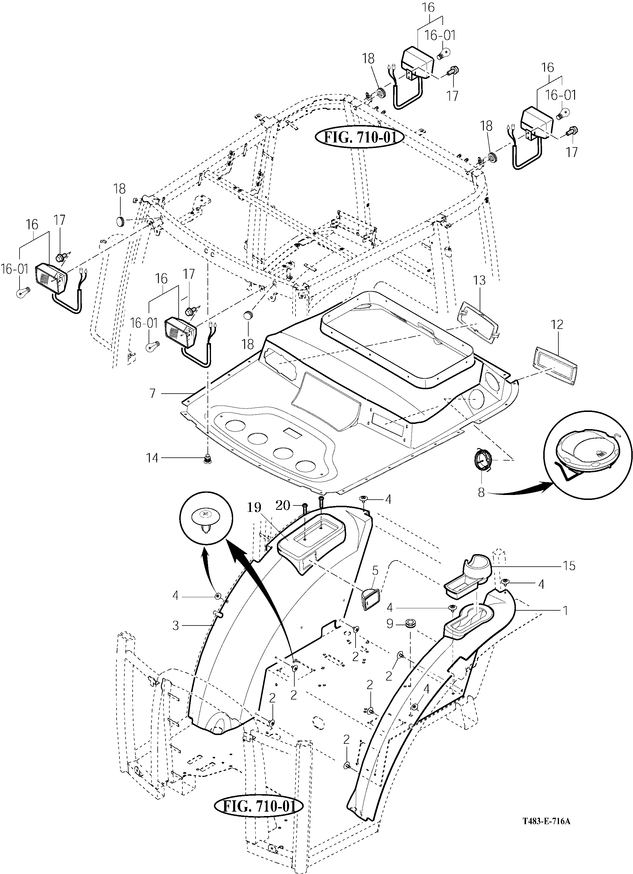 716 - FENDER COVER