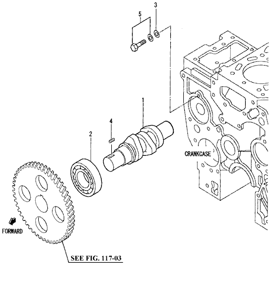 136 - FUEL INJECTION PUMP DRIVE