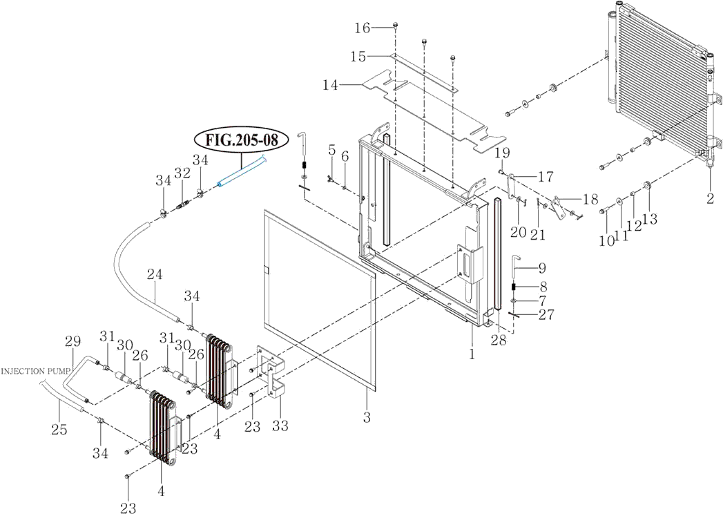 701 - FRONT FRAME SUB 701 - FRONT FRAME SUB