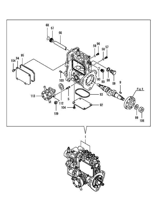 110 - FUEL INJECTION PUMP