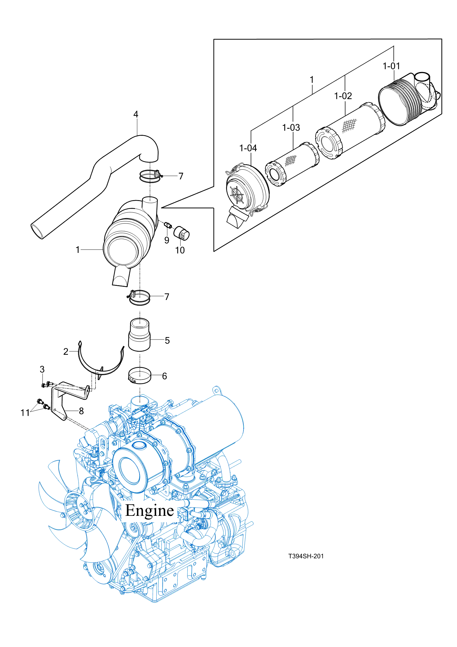 201 - AIR CLEANER