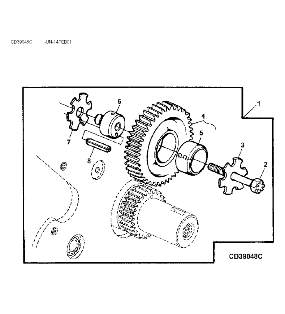 E19 - UPPER IDLE GEAR KIT