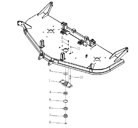 020 - PULLEY HOLDER