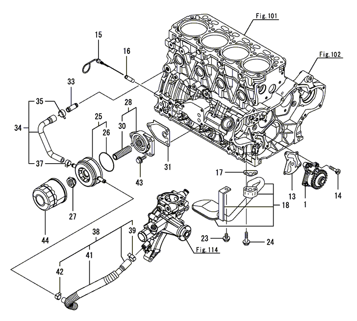 112A - LUB. OIL SYSTEM