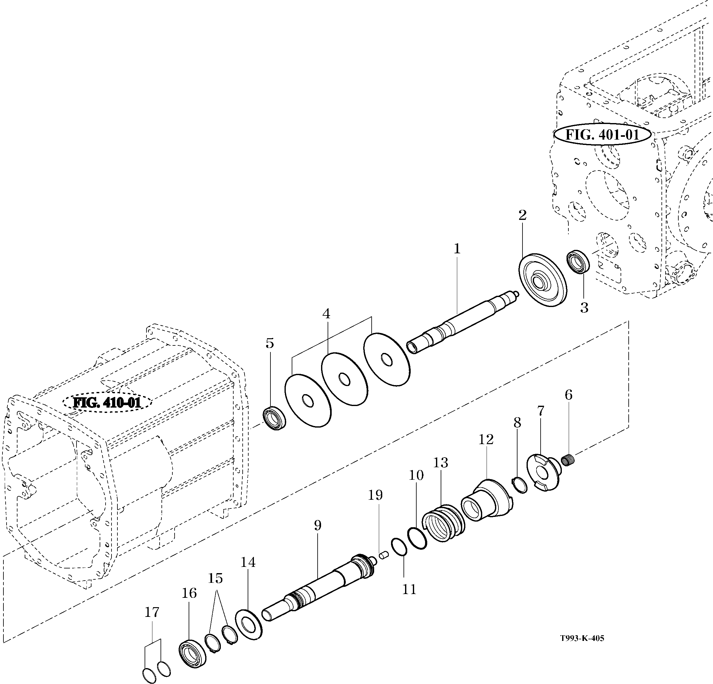 405 - 4WD DRIVE GEARS