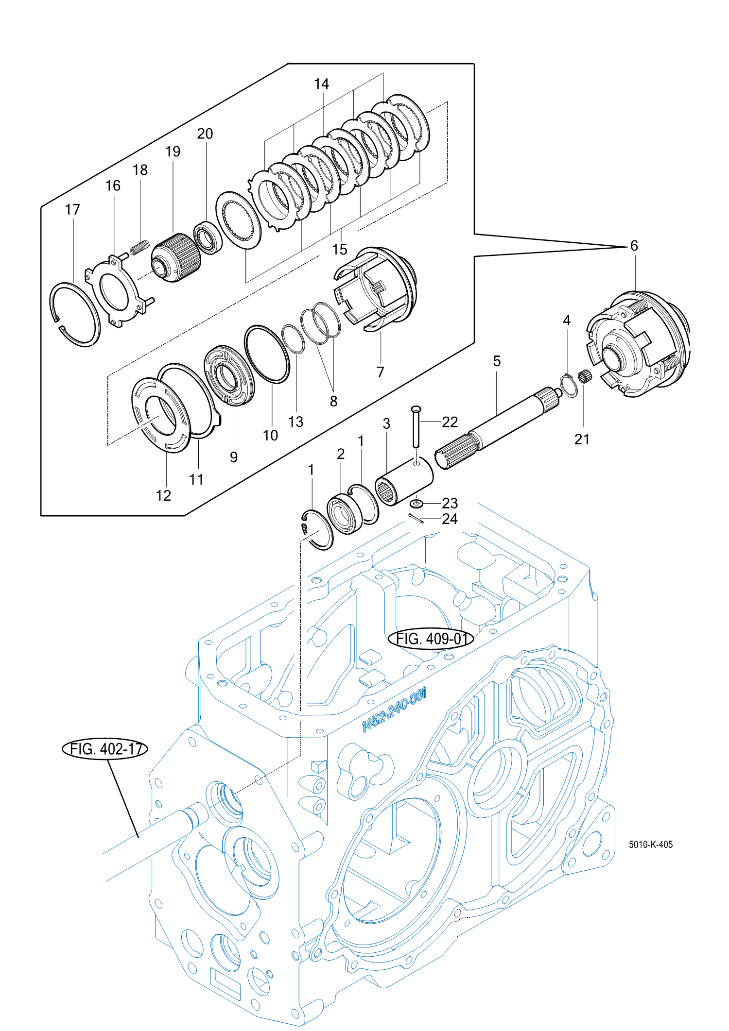 405 - P.T.O DRIVE SHAFT 405 - P.T.O DRIVE SHAFT
