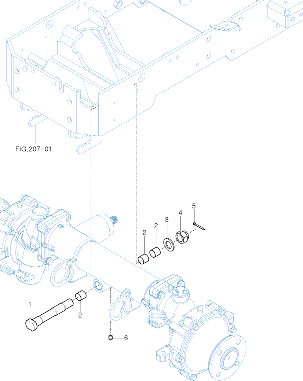 503 - FRONT AXLE HOUSING