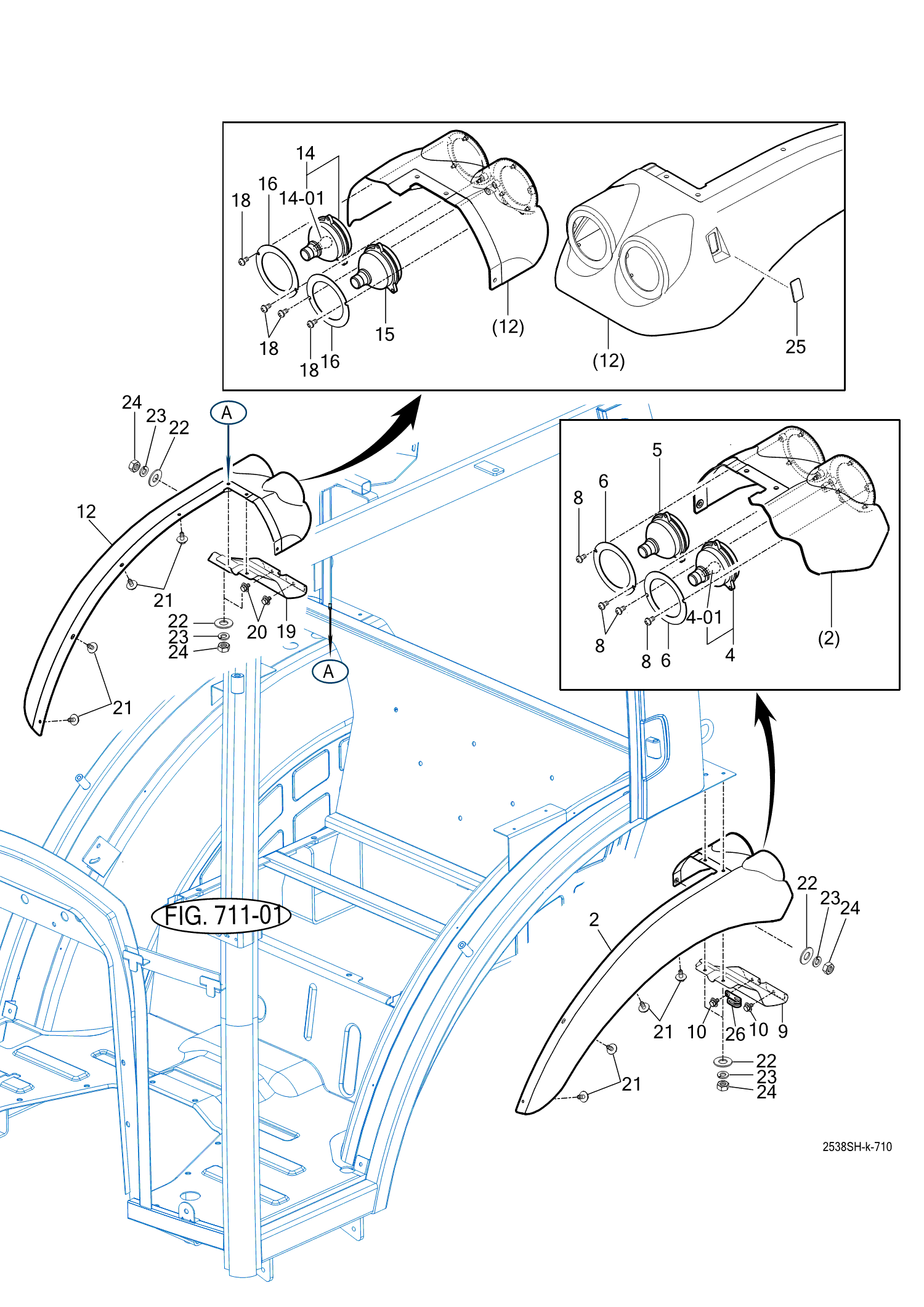 713 - SUB FENDER & COVER