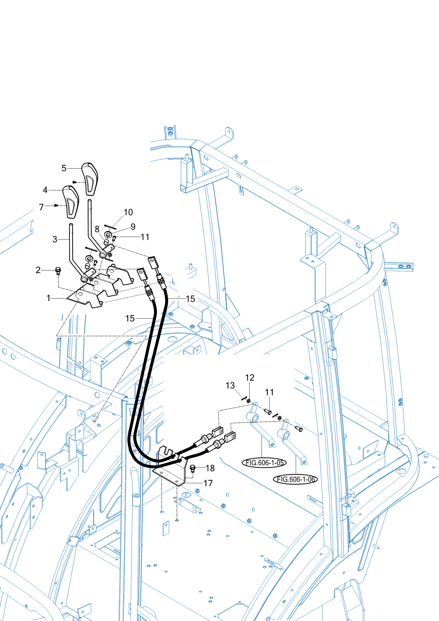 608 - LEVER SUB,AUX