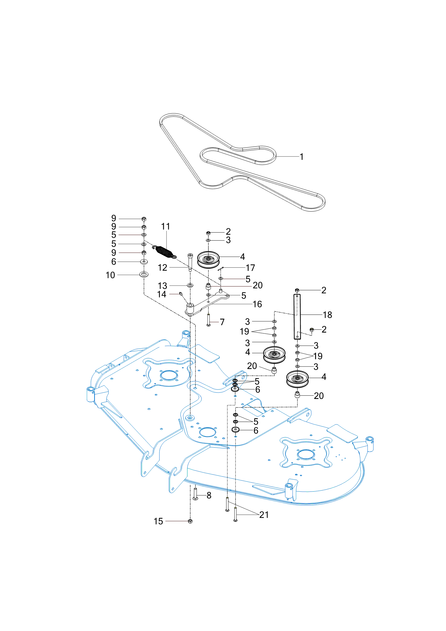 030 - TENSION PULLEY (2021-10-01 ~)