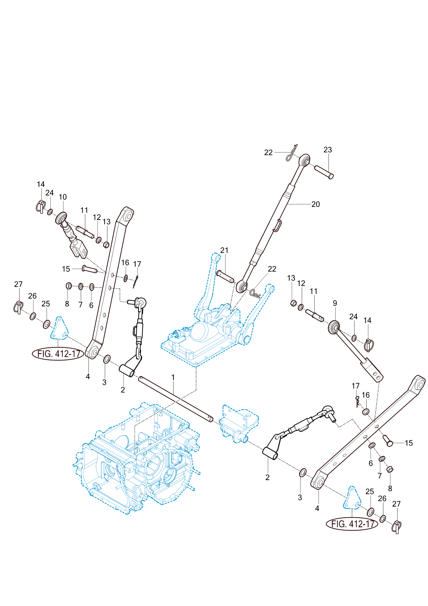 606 - HITCH & 3-POINT LINKAGE